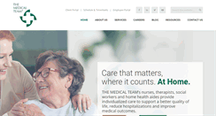 Desktop Screenshot of medicalteam.com